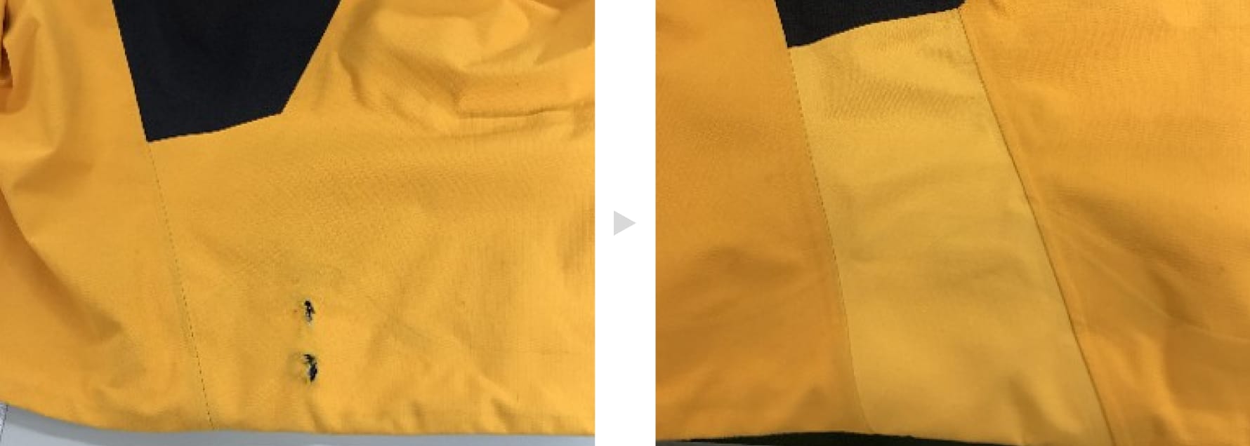 修理前後の様子