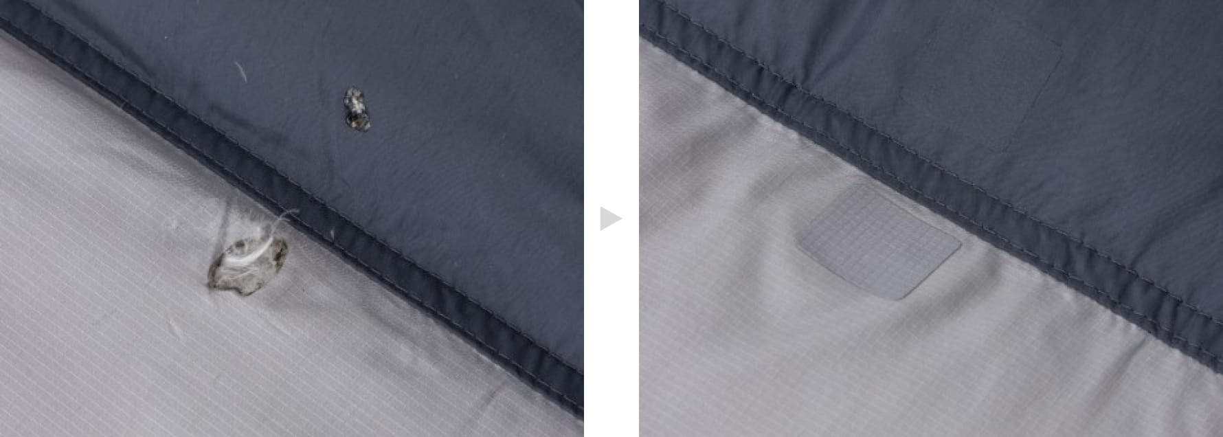 修理前後の様子