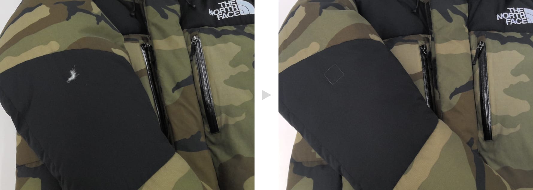 修理前後の様子