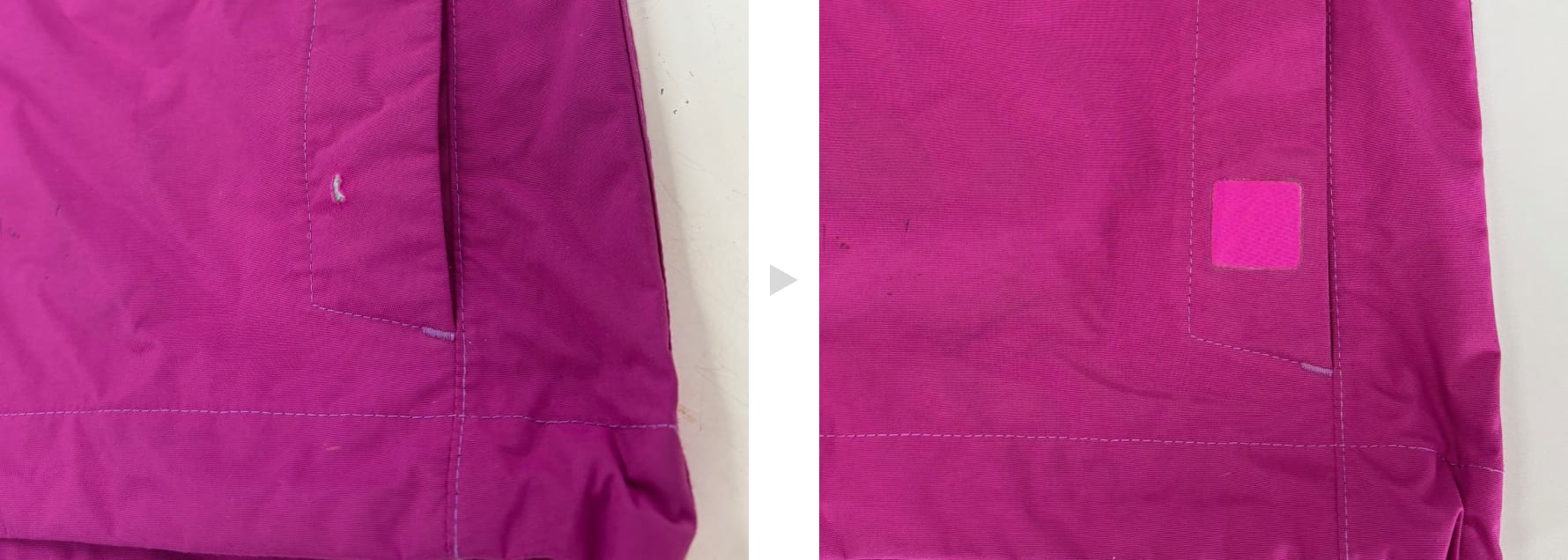 修理前後の様子