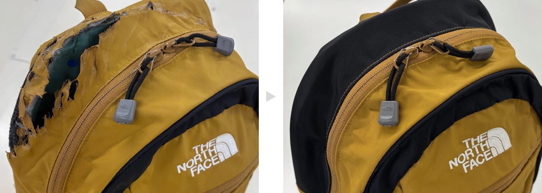 修理前後の様子