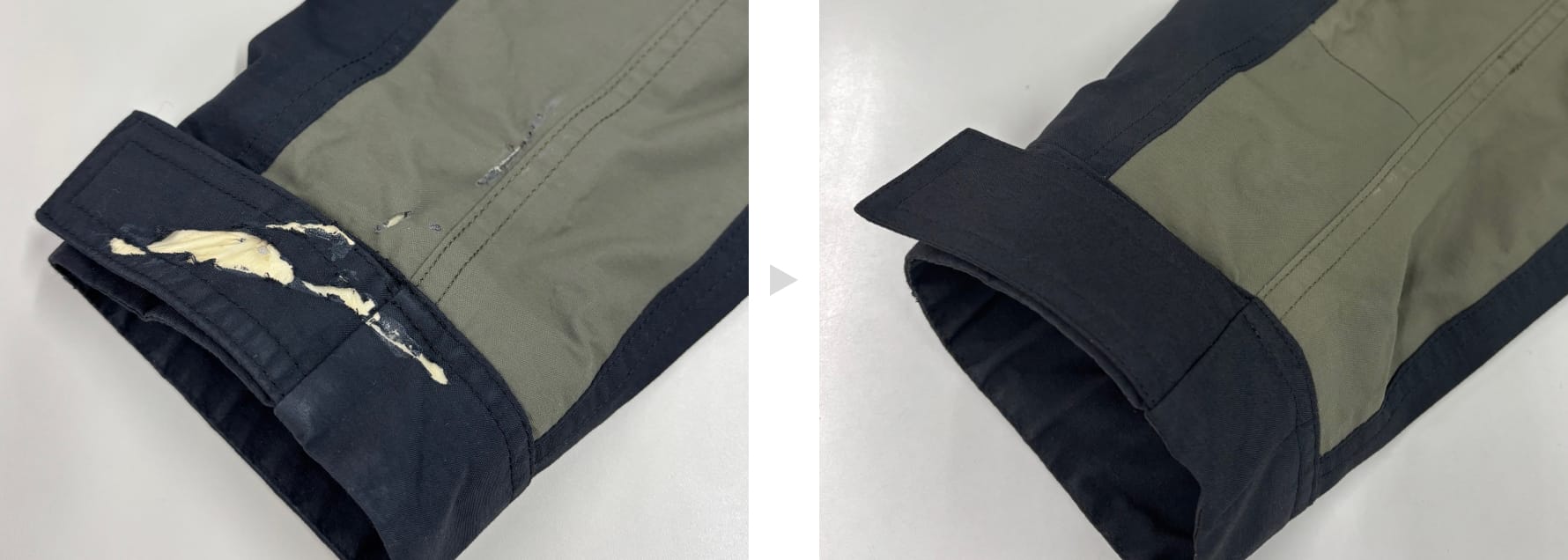 修理前後の様子