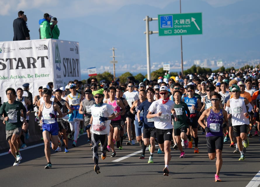 マラソンのランナー