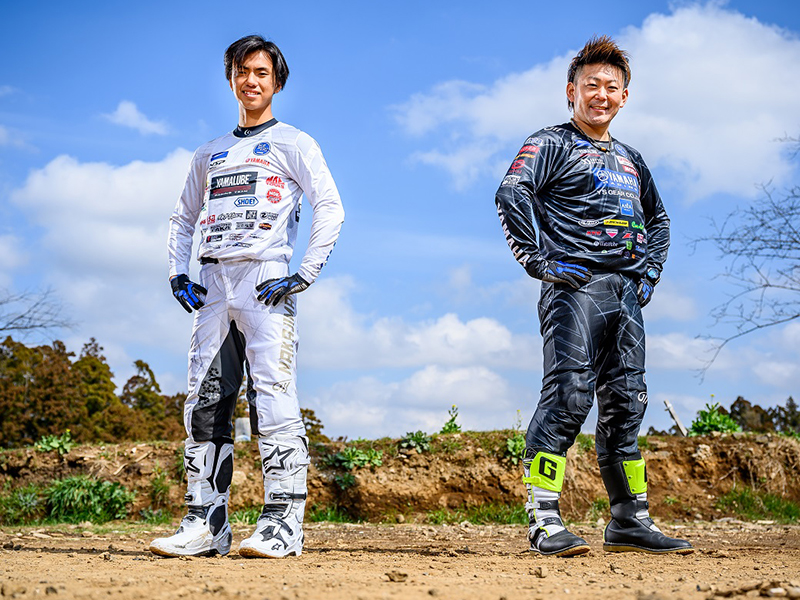 ゴールドウインモーターサイクル 野崎史高選手、中島漱也選手とウェア 
